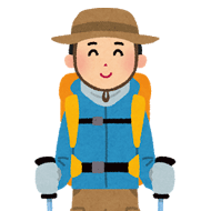 無線機があれば交信しながらのハイキングも可能